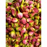 Džiovinti rožių pumpurai - ryškiai rožiniai