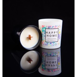 Žvakė "Happy home black"
