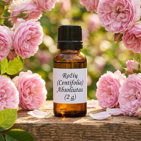 Rožių (Centifolia) Absoliutas (2 g) – Parfumerijos ingredientas