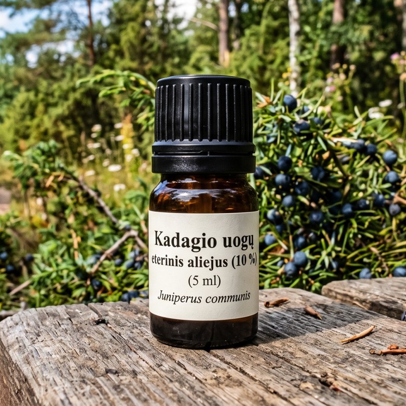 Kadagio uogų eterinis aliejus 10% (5 ml) | Juniperus communis