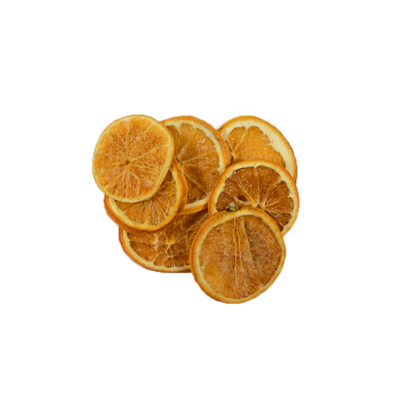 Džiovintų apelsinų griežinėliai